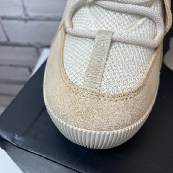 Sorel Womens Out N About Sport Wedge Ankle Boots Cream High Top Size 9 NEW - Picture 5 of 9